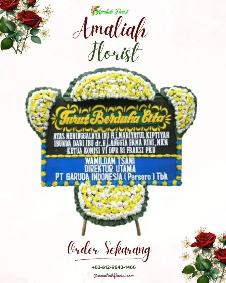 Papan Bunga Duka Karang Maritim